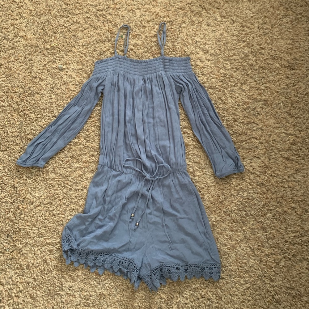 Blue Romper - Picture 2 of 2
